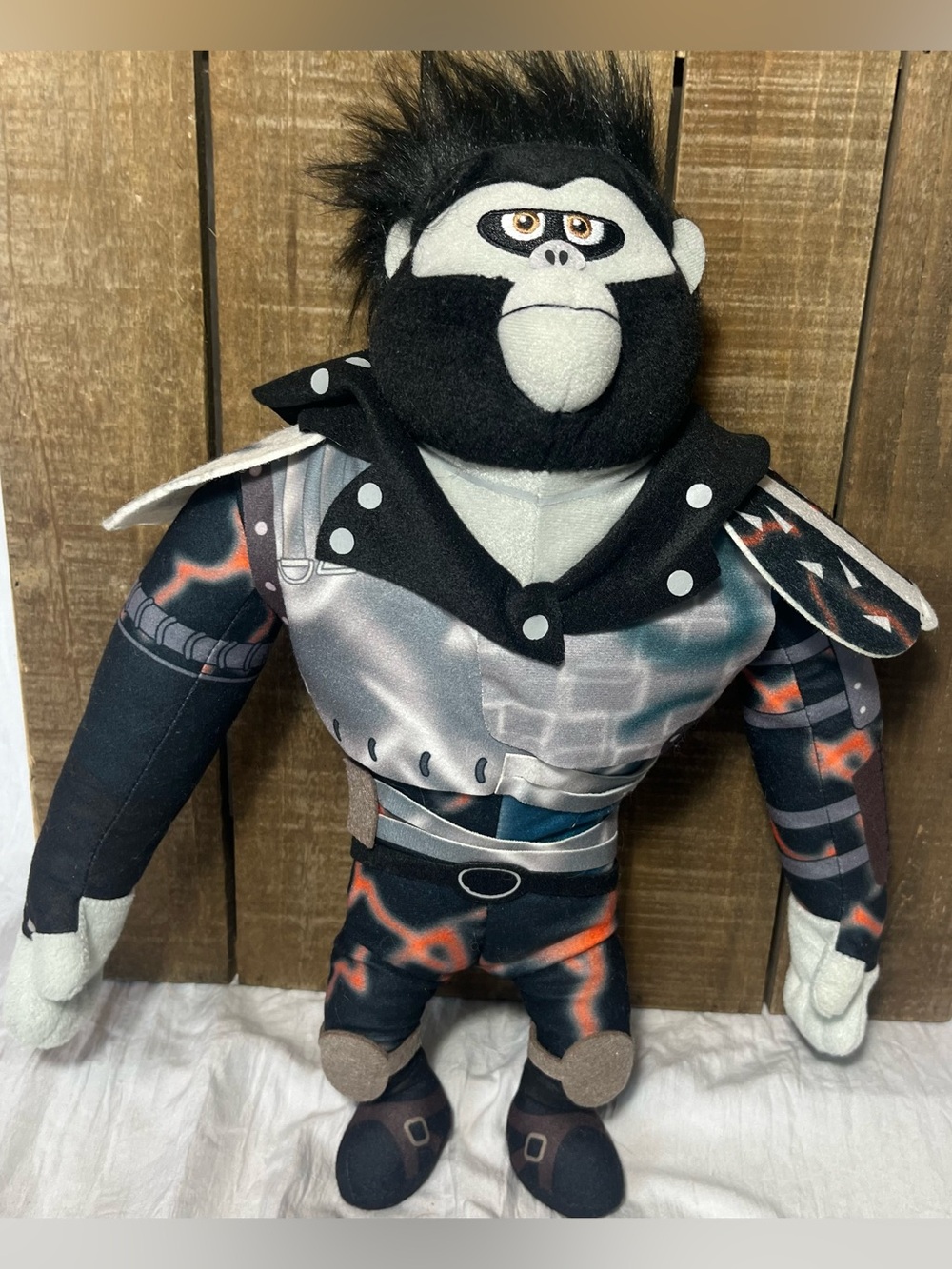 Sing 2 Johnny Gorilla Plush Stuffed Toy Sega Universal 14"
